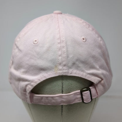 Mackay Idaho Pink One Size Baseball Cap Hat Slideback Script Embroidery Cotton