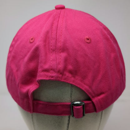 Prairie Mountain Alaska Last Frontier Pink One Size Baseball Cap Slideback Hat