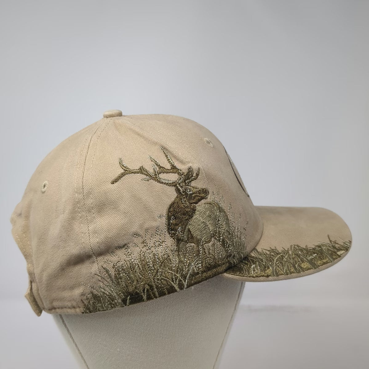 Dri-Duck Baseball Cap Beige One Size Elk Workman Hunting Apparel Outdoors Hat