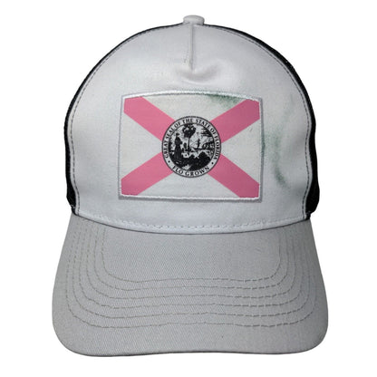 Great Seal of The State of Florida Snapback Mesh Back Trucker Hat Multi One Size