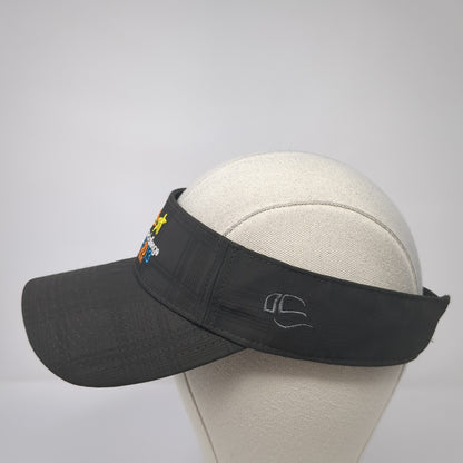The Cancer Challenge 1993-2013 Years Sun Visor Hat Black One Size Outdoor Cap