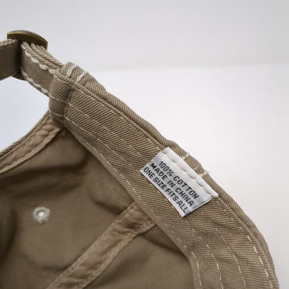 Jimmy Claas Construction Slideback Hat Tan One Size Adjustable 6 Panel
