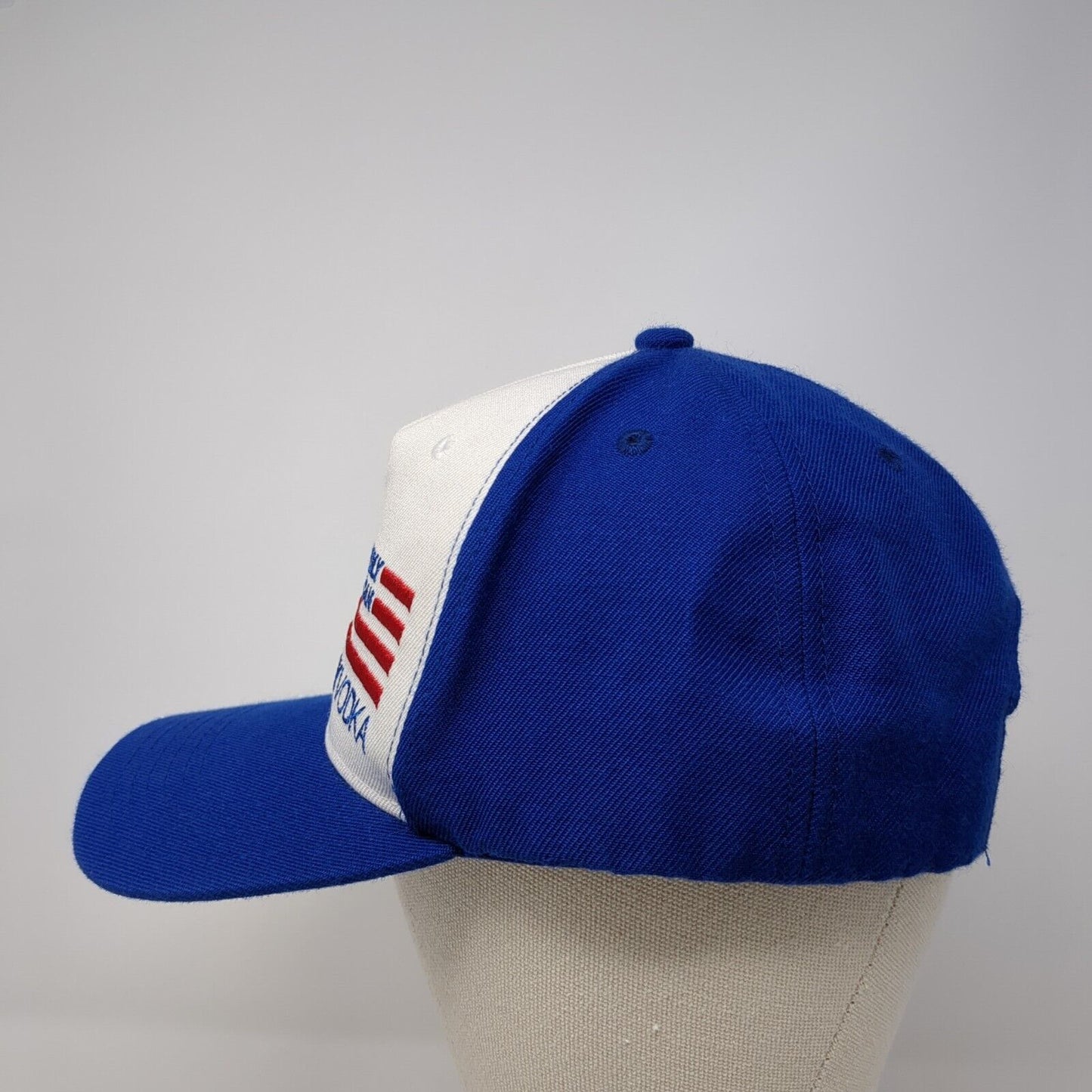 Proudly American Skyy Vodka Snapback Hat Blue OS Adjustable Patriotic 6 Panel