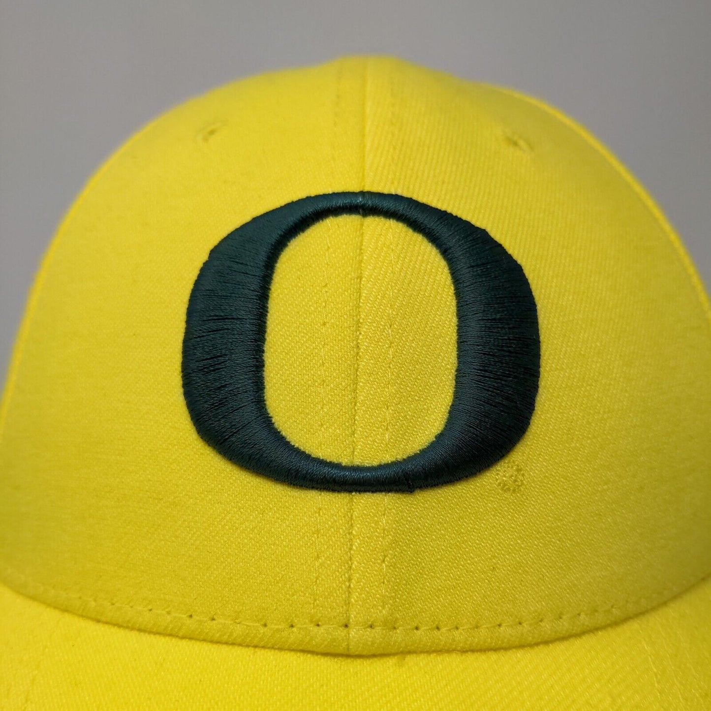 Nike Legacy 91 Dri Fit Men's Fitted Hat Yellow OSFM Embroidered Big O Logo