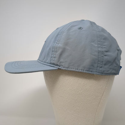 AFTCO Baseball Cap Blue One Size Strapback Nylon Fishing Hat Fish Logo Patch