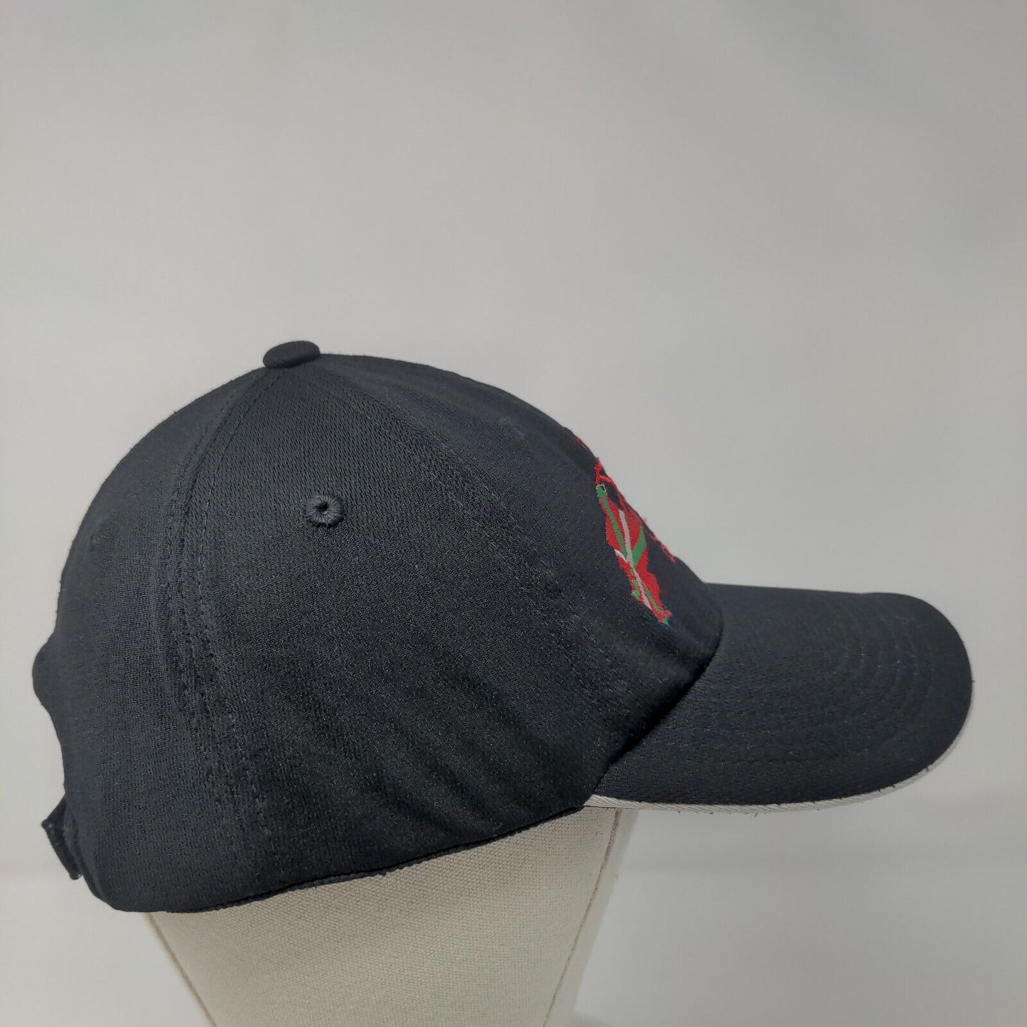 Txoko Ona Flags Strapback Hat Black One Size Embroidered Port Authority