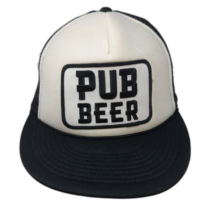 10 Barrel Brewing Co. Trucker Hat Black One Size Pub Beer Foam Mesh Snapback