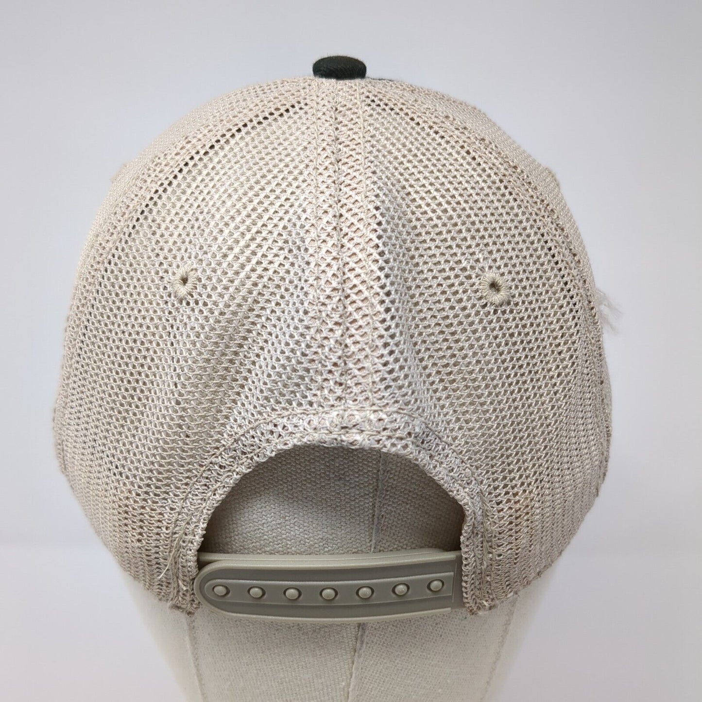 Shamrock Clover Snapback Trucker Hat Multi One Size Mesh Back Ahead