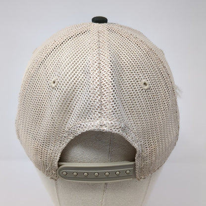 Shamrock Clover Snapback Trucker Hat Multi One Size Mesh Back Ahead