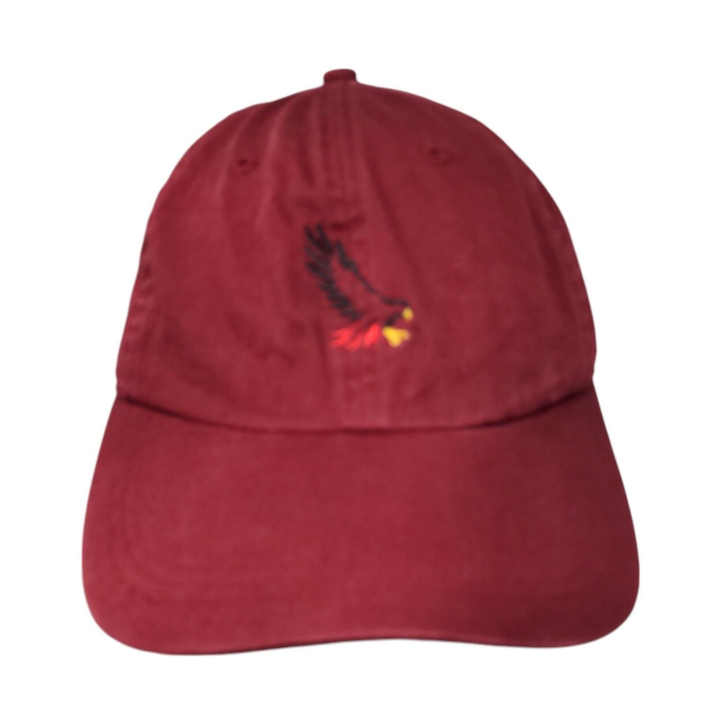 Red Tail Golf Club Slideback Hat Red One Size Embroidered Ahead Vintage