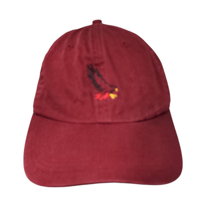 Red Tail Golf Club Slideback Hat Red One Size Embroidered Ahead Vintage