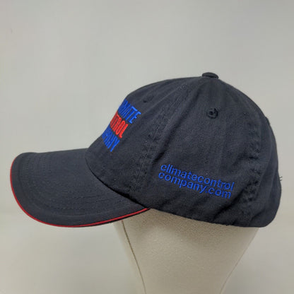 Port Authority Men's Strapback Hat Blue Embroidered Climate Control Company Logo