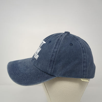 S**t Show Supervisor Slideback Hat Blue One Size Adjustable Solid 6 Panel