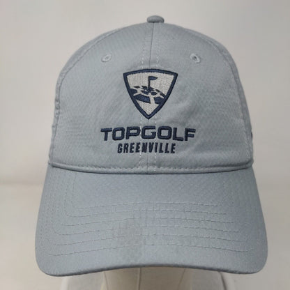 Topgolf Greenville Strapback Hat Gray OSFA Adjustable Embroidered Under Armour