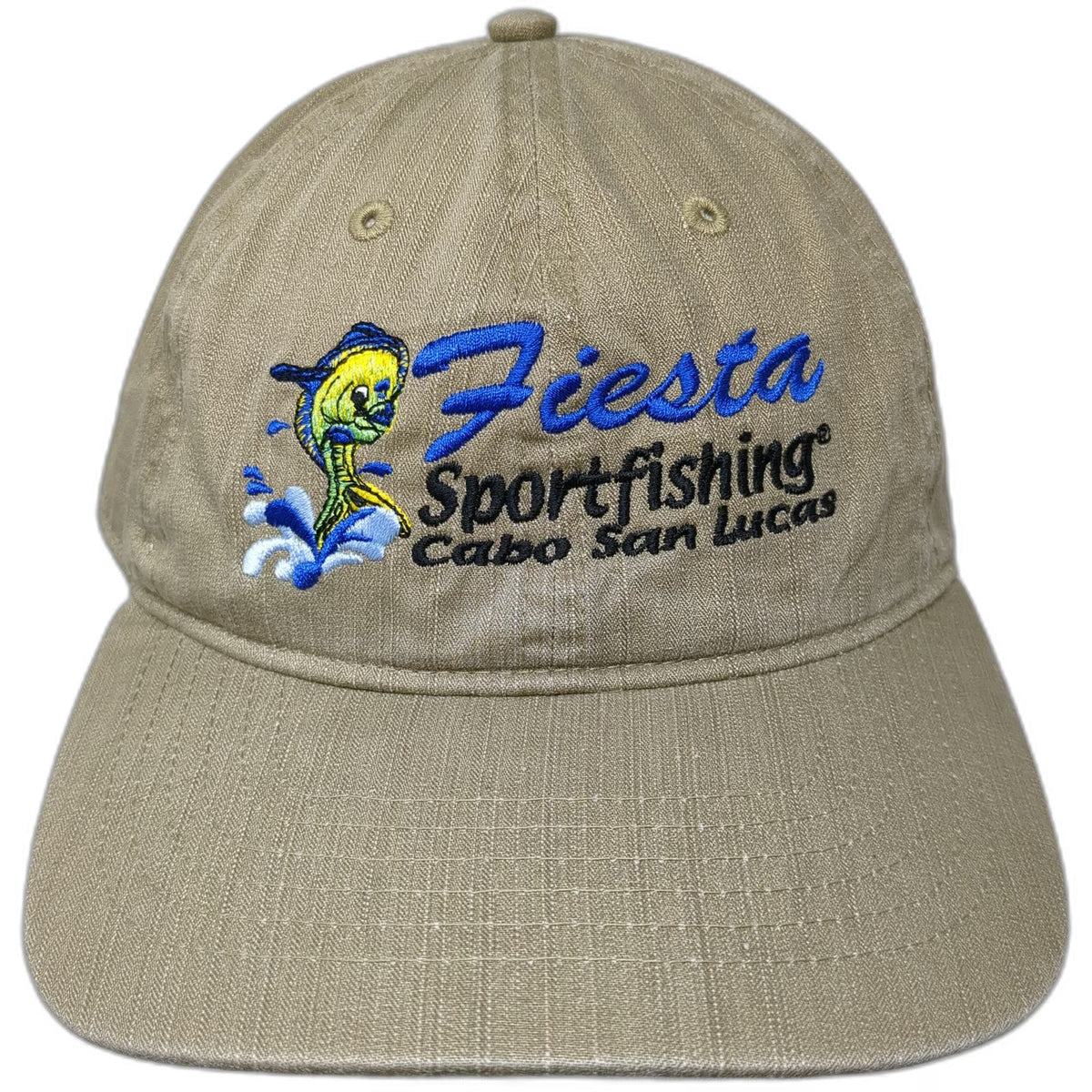Ouray Baseball Cap Brown One Size Fiesta Sportfishing Cabo San Lucas Mexico Hat