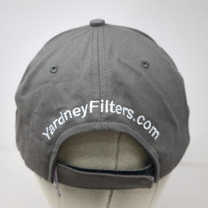 The Hat Source 5 Panel Gray One Size Yardney Water Filtration Strapback Hat