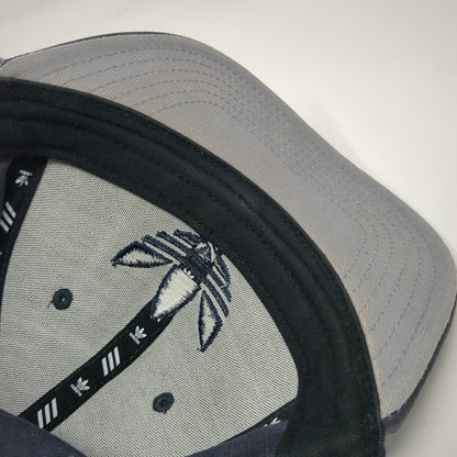 Adidas Snapback Blue One Size Hat Trefoil Logo Embroidered Adjustable OSFM
