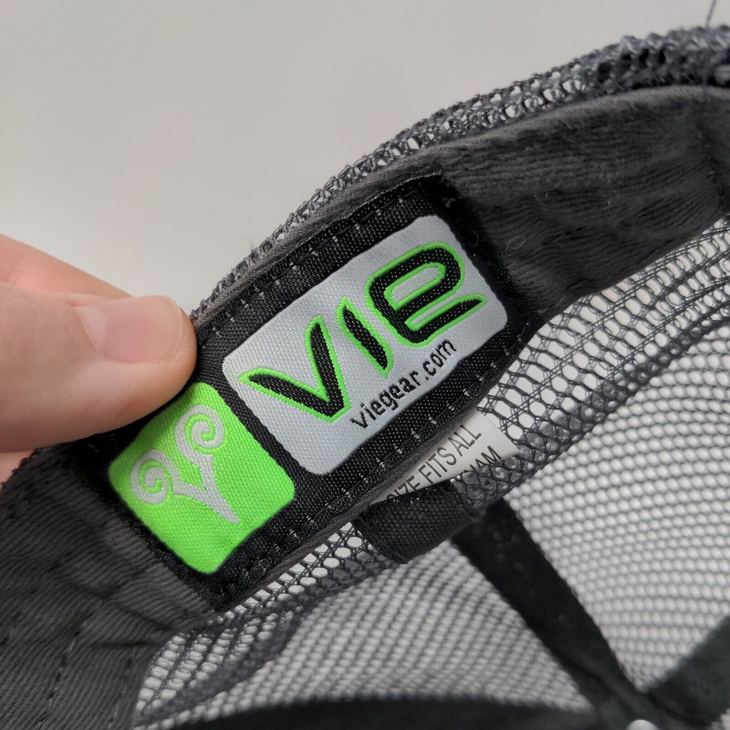 Valley Wide Cooperative Snapback Trucker Hat Black OSFA Mesh Back Vie Gear