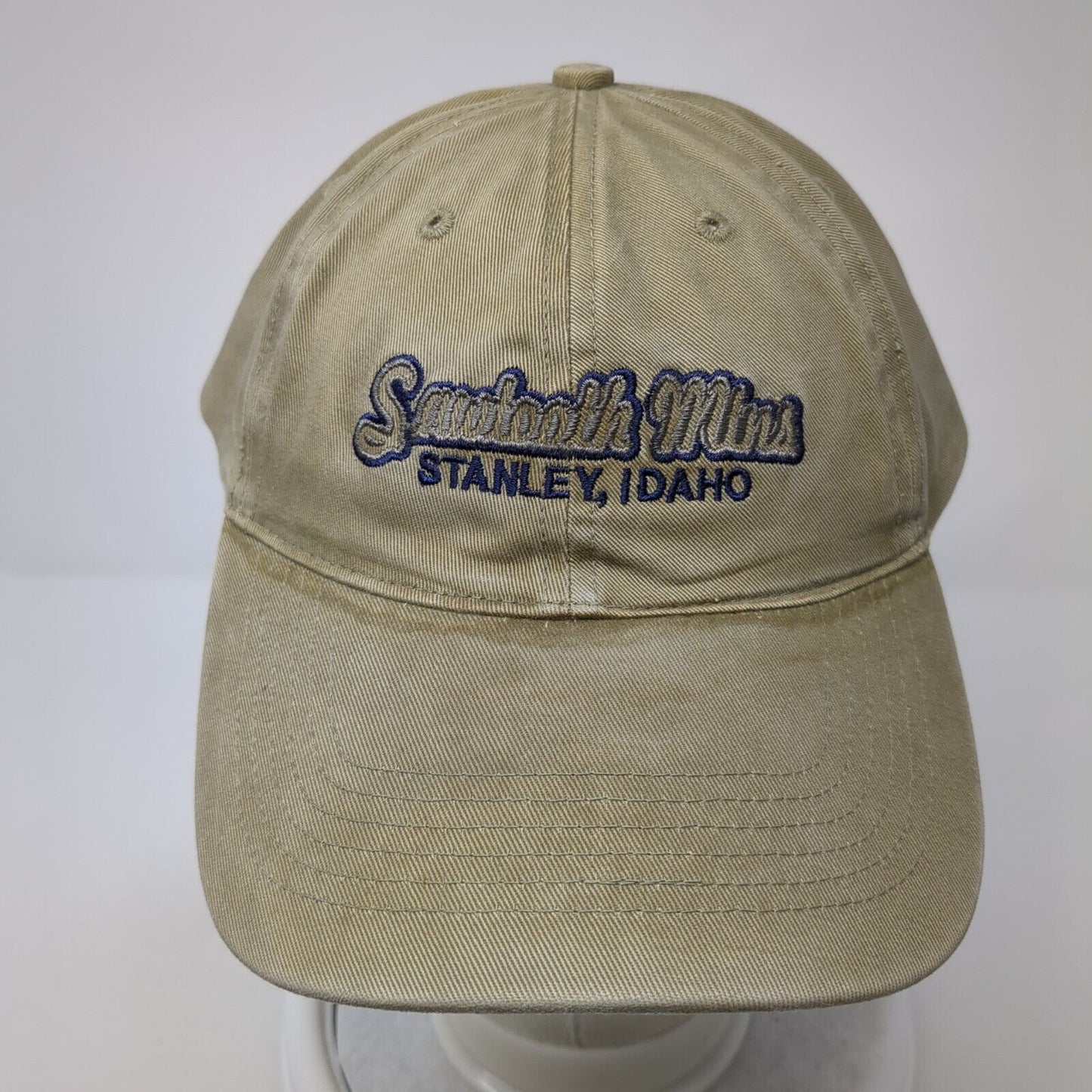 Sawtooth Mtns Stanley Strapback Hat Brown One Size Adjustable Levelwear