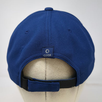 Yupoong Baseball Cap Blue One Size Sunroc Logo Flexfit 110 Adjustable Hat