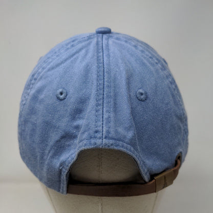 Drunk Vibes Slideback Hat Blue One Size Adjustable Embroidered 6 Panel Adams
