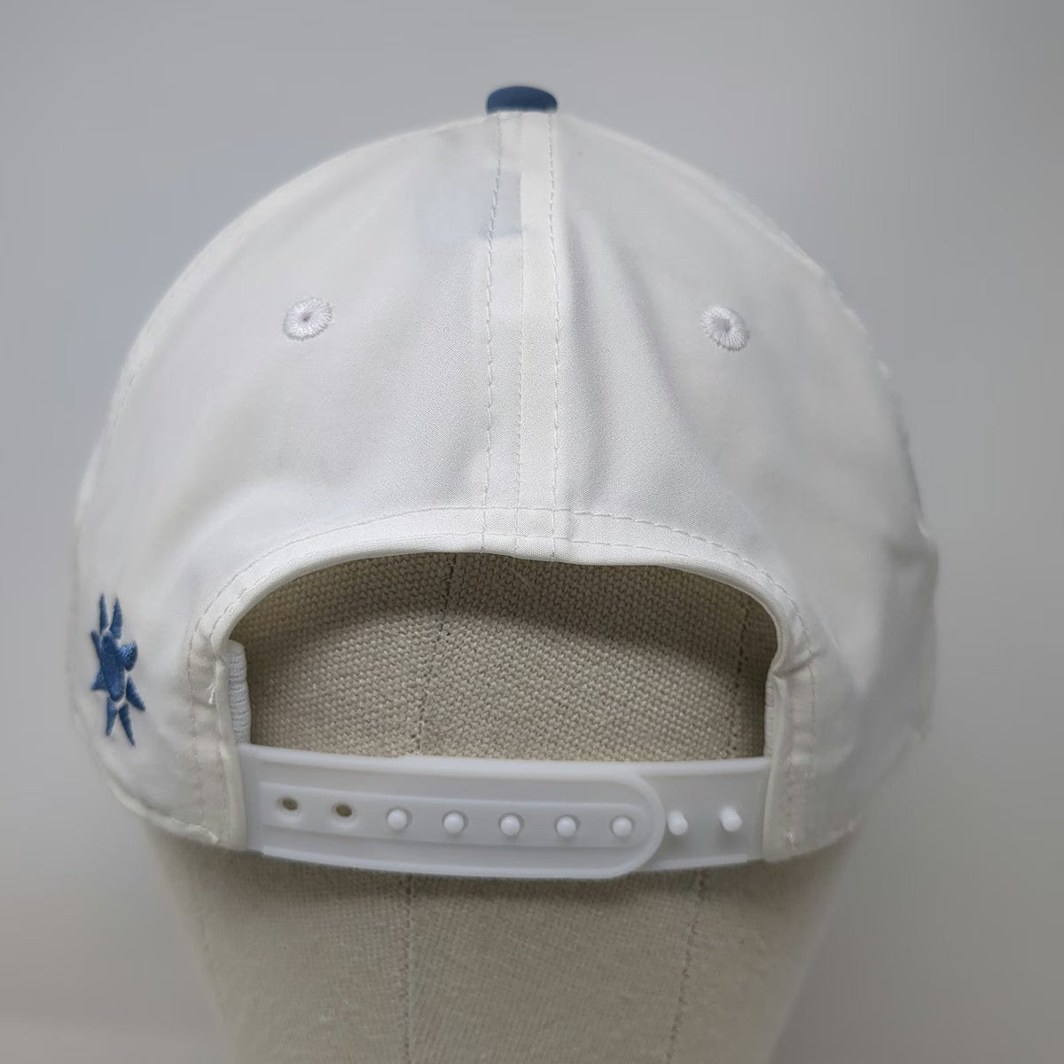 Pukka Snapback White Blue One Size Cabo Del Sol Golf Sun Embroidery Hat