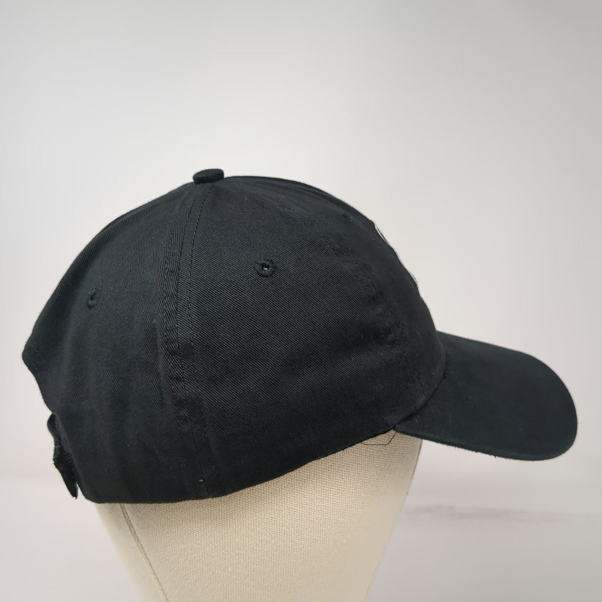 Cap America 360 Vodka Baseball Cap Black One Size Embroidered Logo Strapback Hat