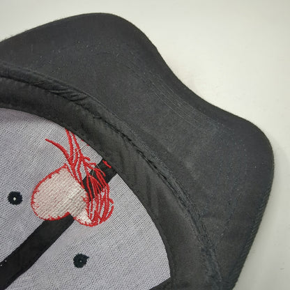 Thema Baseball Cap Black One Size Vita Eminentia Heart Embroidered Strapback Hat