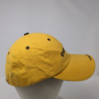 Enerpac Strapback Hat Yellow One Size Adjustable Embroidered 6 Panel