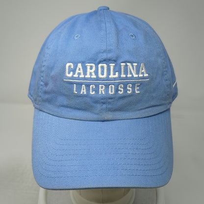 Nike Carolina Tar Heels NCAA Lacrosse Hat Blue One Size Baseball Cap Slideback