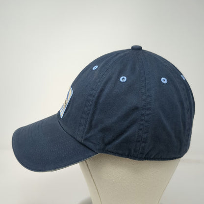 Adidas Baseball Cap Blue 7 1/4 Fitted 6-Panel Cotton Embroidered Mountain Hat