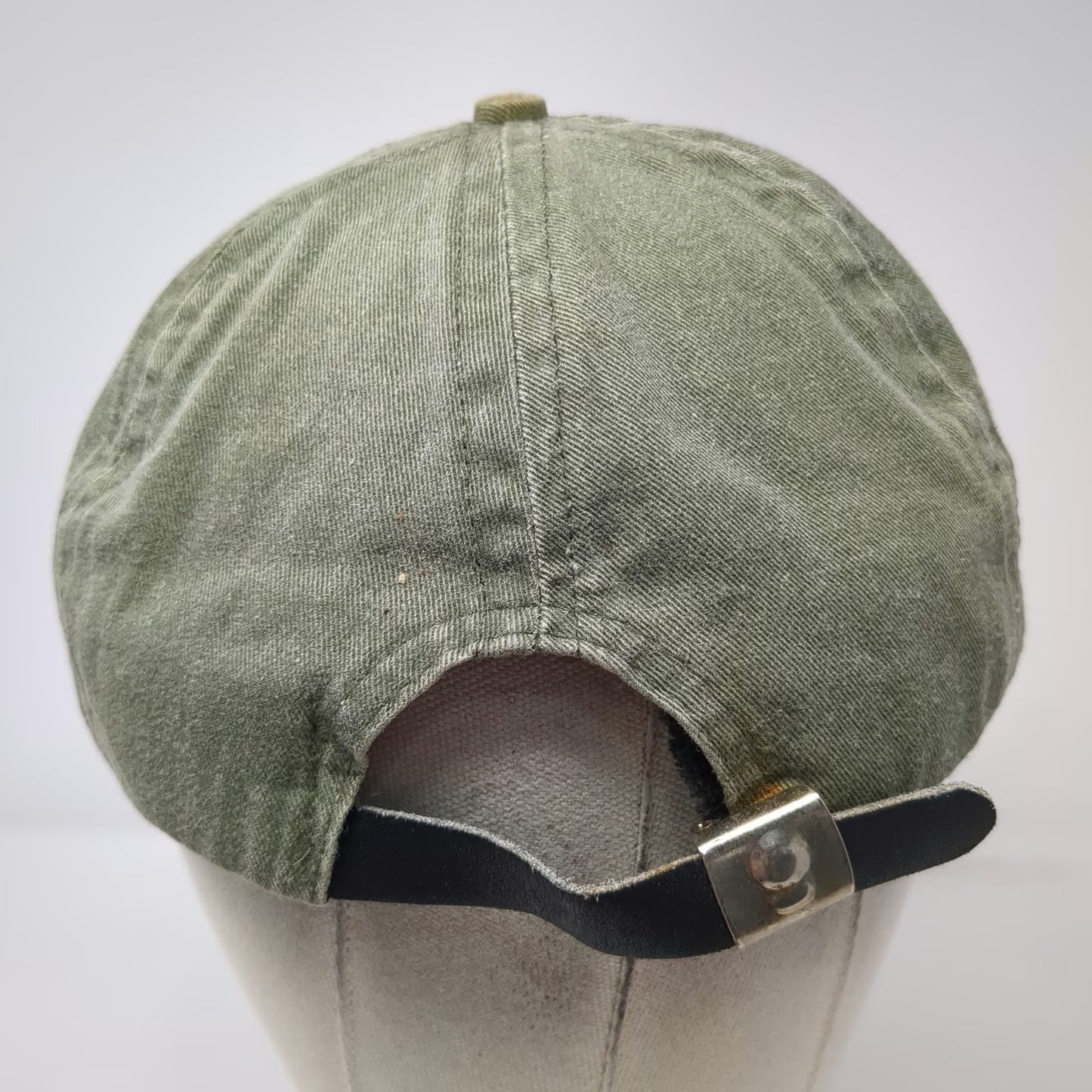 Imperial Baseball Cap Green Brown Gold One Size Vail Embroidered Hat Slideback