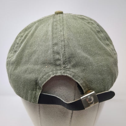 Imperial Baseball Cap Green Brown Gold One Size Vail Embroidered Hat Slideback
