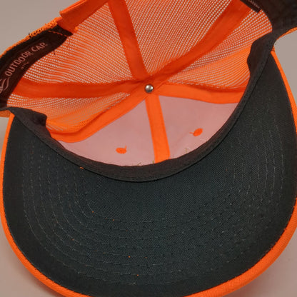 Outdoor Cap Baseball Orange One Size Green Mountain Club Long Trail Mesh Hat