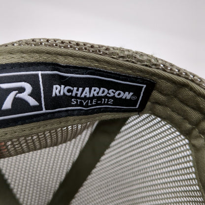 NG Hydrovac Snapback Trucker Hat Green One Size Adjustable Mesh Back Richardson