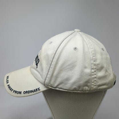 Bio-Domes Baseball Cap White OSFM Corona Extra Beer Miles Away From Ordinary Hat