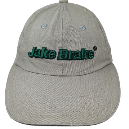 Fersten Worldwide Baseball Cap Green One Size Jake Brake Slideback Hat Trucking