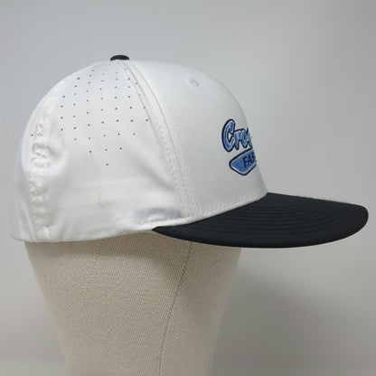 Richardson Baseball Cap White Black Blue M Crossfire Fastpitch Performance Hat