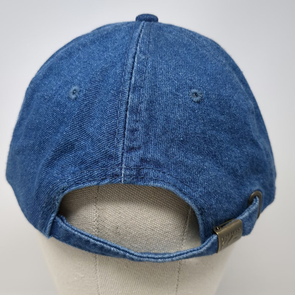 Toppers Acme Albertson's Blue Denim Baseball Cap One Size Slideback Hat Grocery