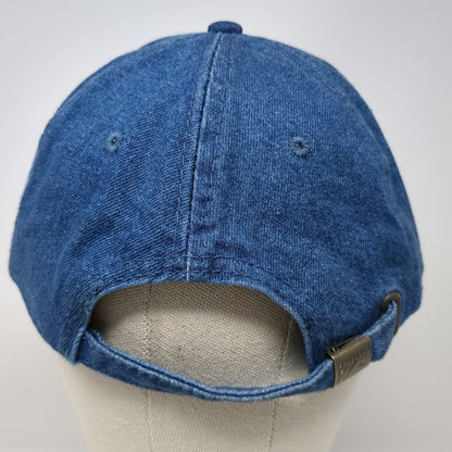 Toppers Acme Albertson's Blue Denim Baseball Cap One Size Slideback Hat Grocery