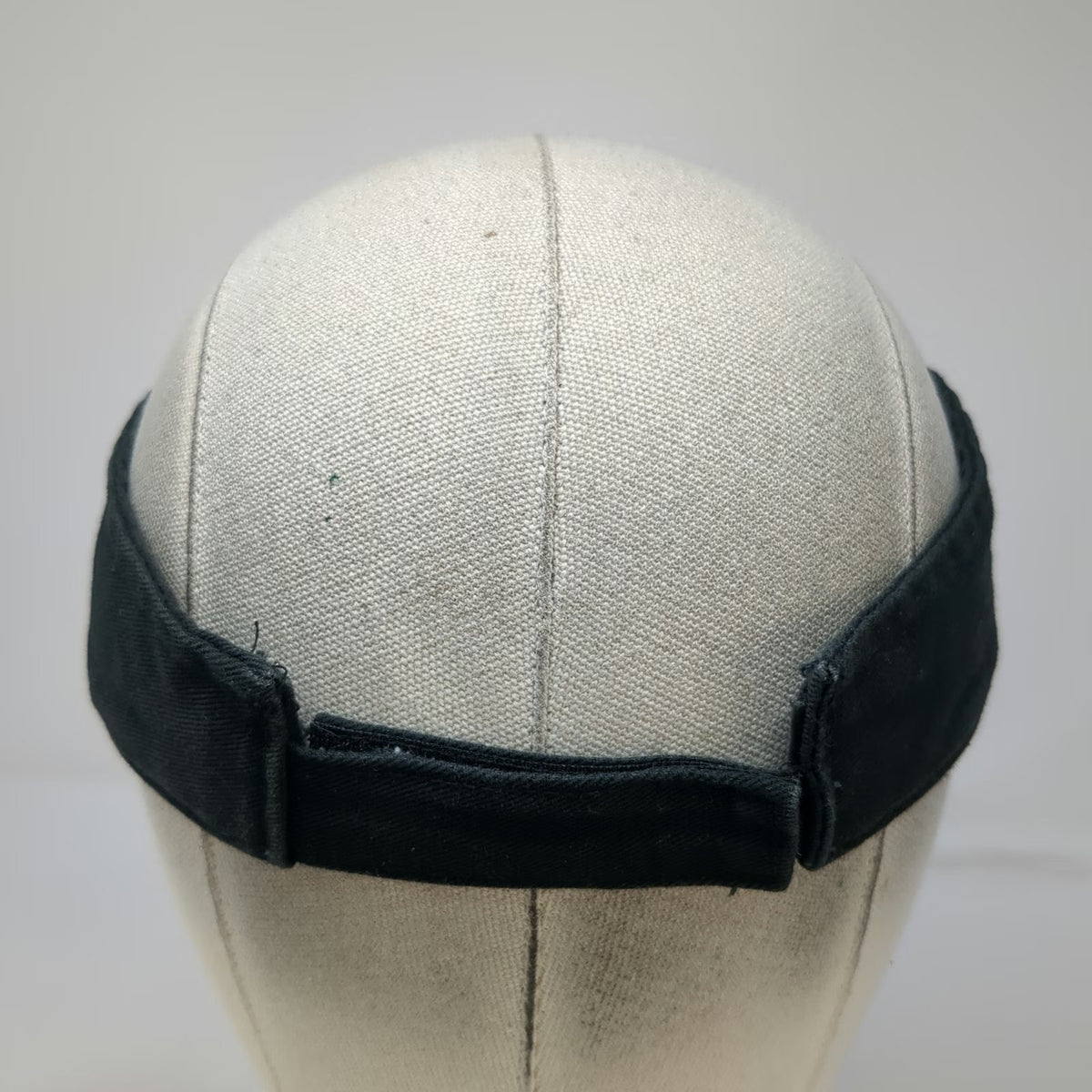 Sportsman Visor Black One Size Costa Vida Wave Logo Strapback Cotton Casual Hat