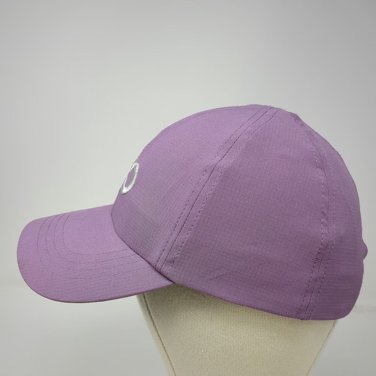 Dover Saddlery Purple Baseball Cap One Size Embroidered Infinity Strapback Hat