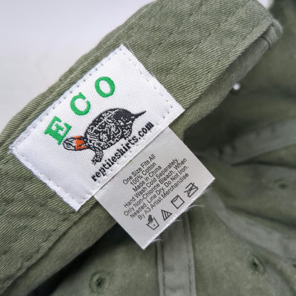 ECO Baseball Cap Green OSFM Guadalupe Mountains National Park Rattlesnake Hat