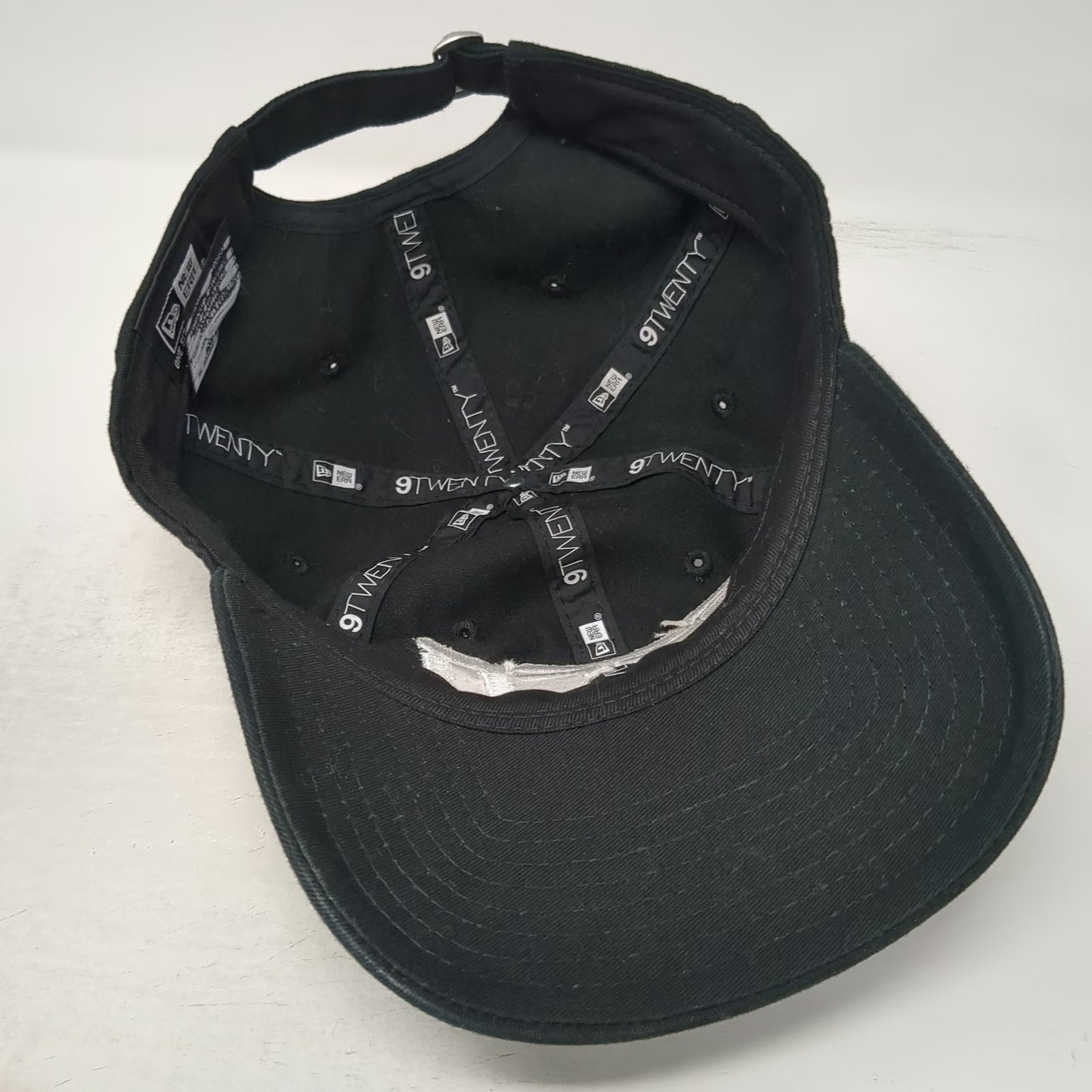 New Era Baseball Cap Black One Size ESPN Good Karma Brands Adjustable Strap Hat