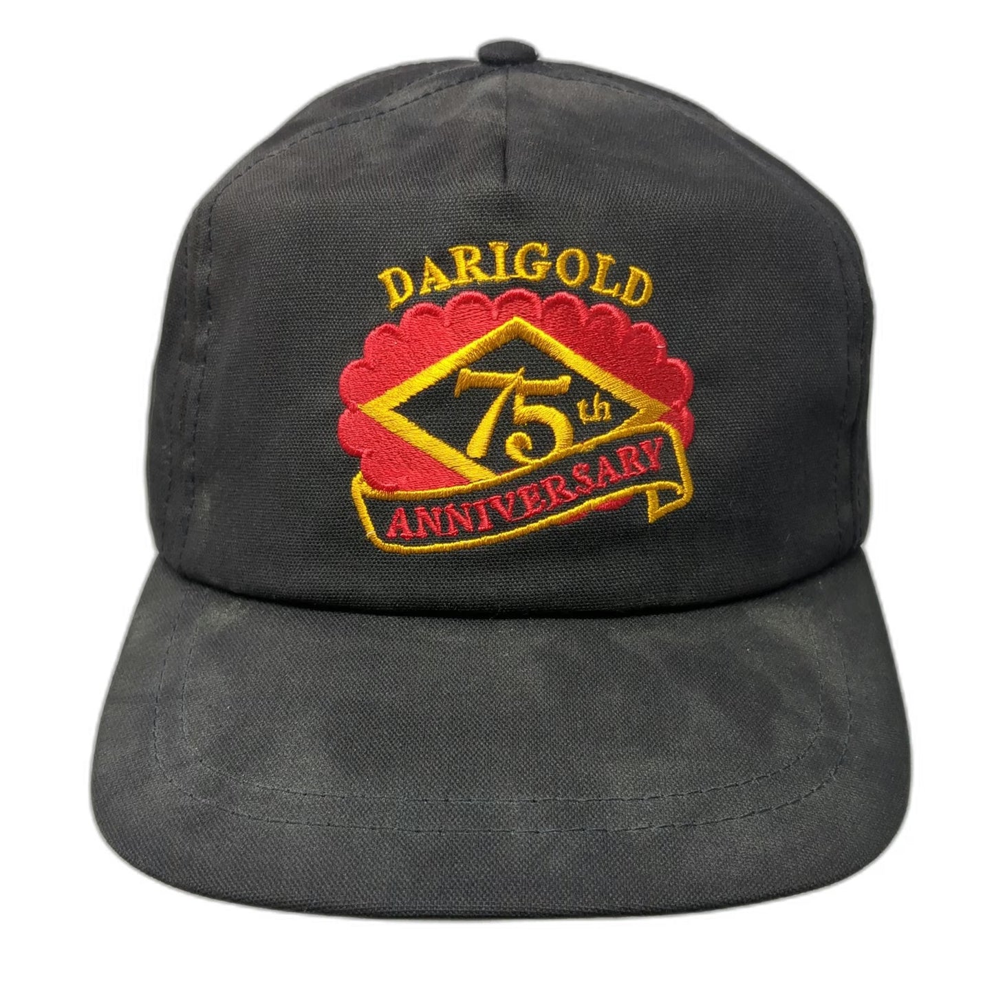 OwenCo 5 Panel Hat Black One Size Darigold 75th Anniversary Snapback USA Made