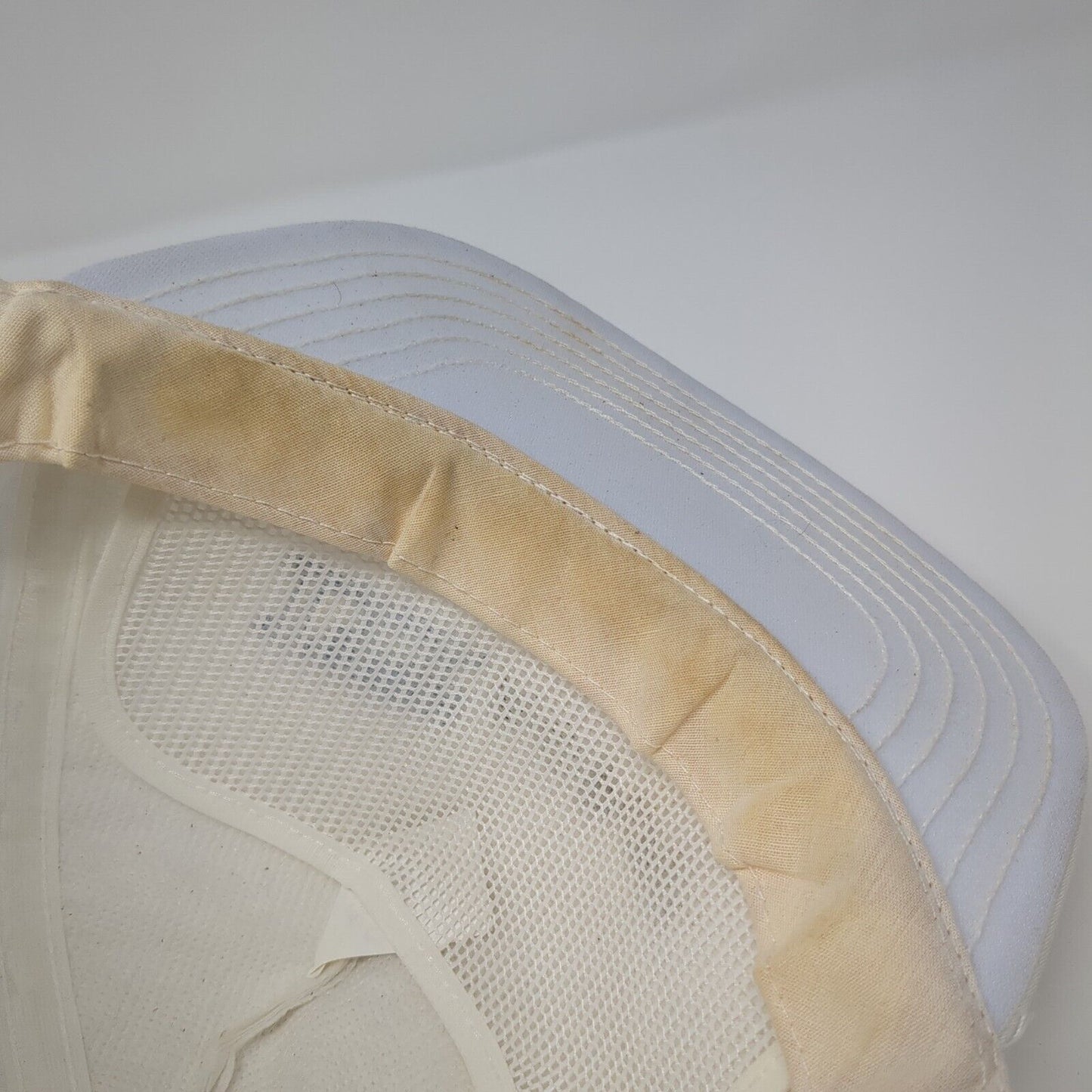 ITT A-C Pump Snapback Hat White One Size Solid Adjustable Embroidered