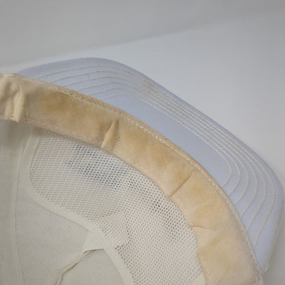 ITT A-C Pump Snapback Hat White One Size Solid Adjustable Embroidered