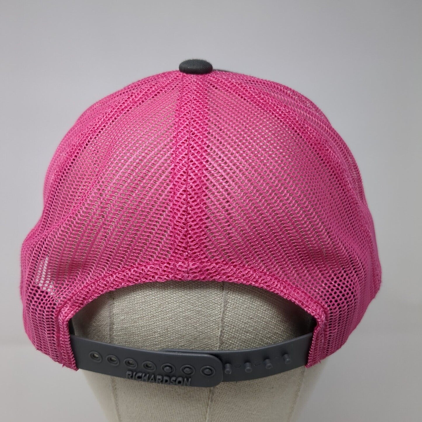 Oltmanns Honey Strapback Trucker Hat Multi OS Adjustable Mesh Back Richardson