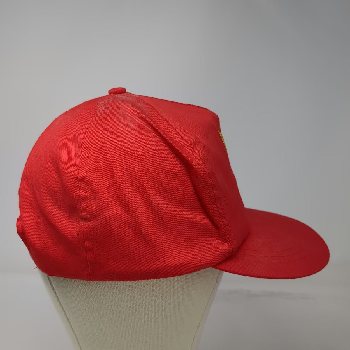 Concepts Trucker Red Hat One Size Winston Eagle Embroidered Snapback Vintage
