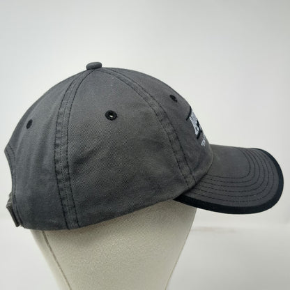 Port Authority Baseball Cap Gray One Size Automated Dairy Systems Strapback Hat